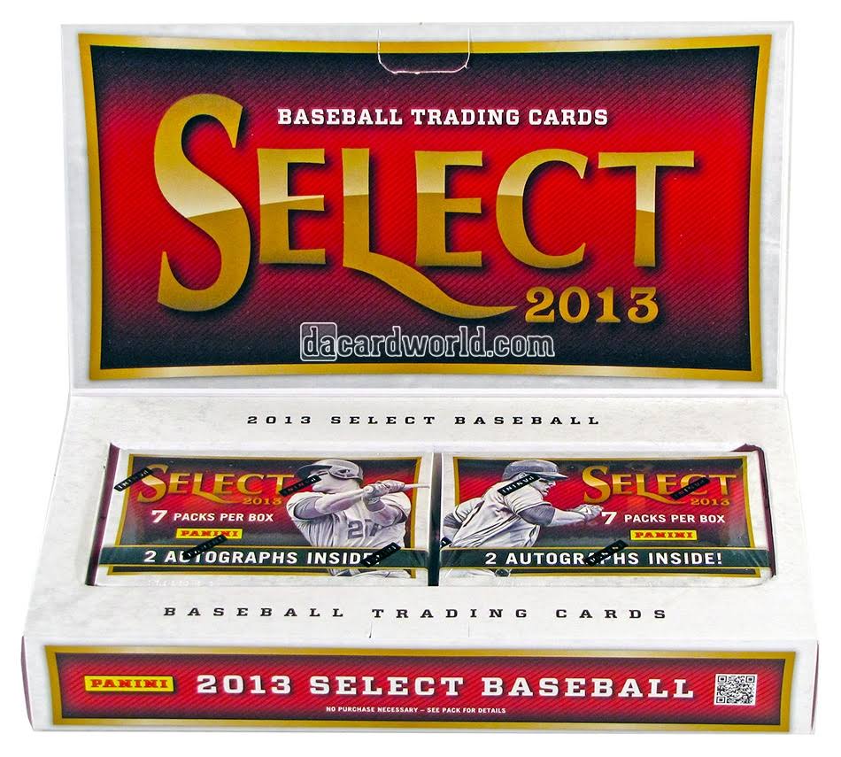 2013 Panini Select Baseball Hobby Box Y292079