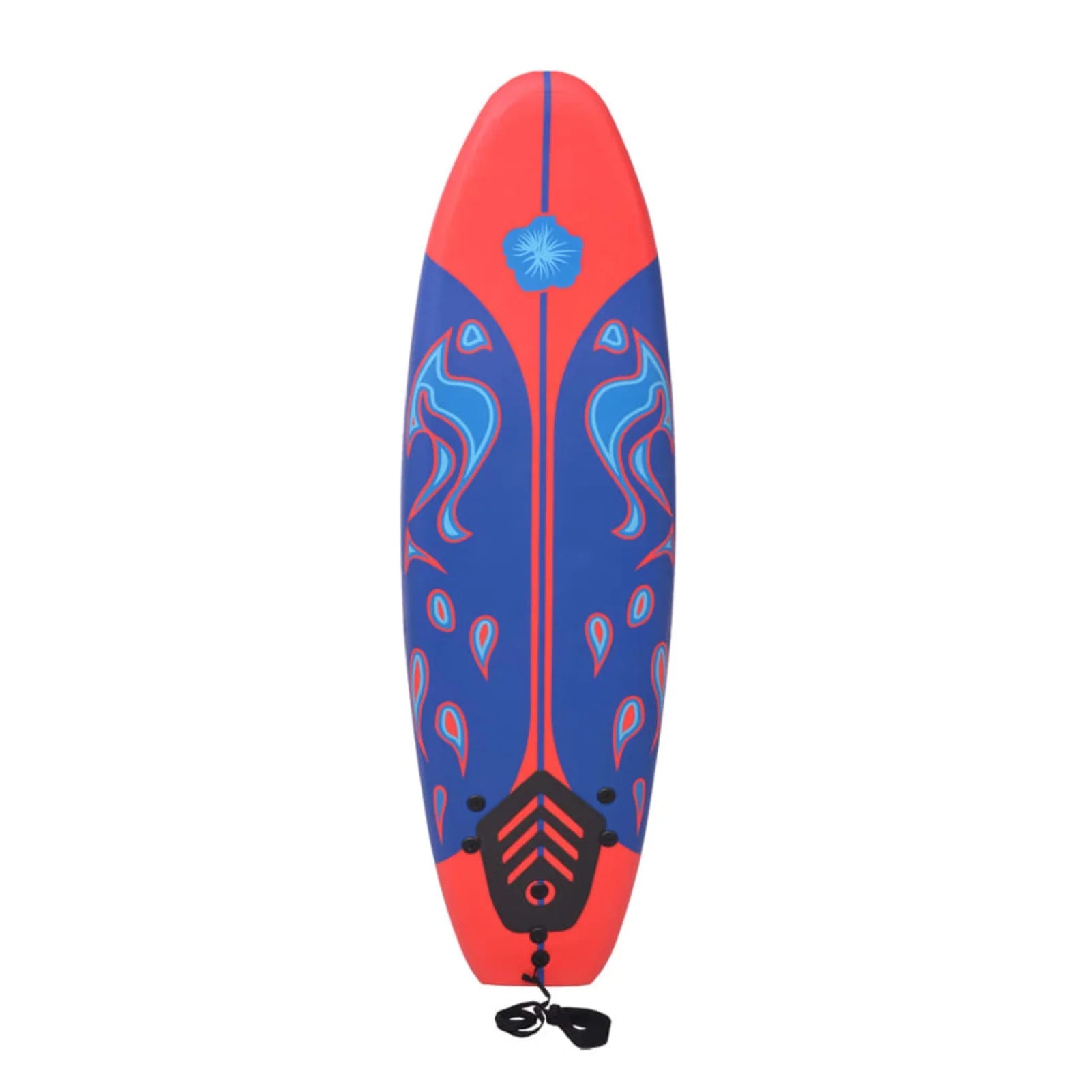 Blue and Red Surfboard D58771