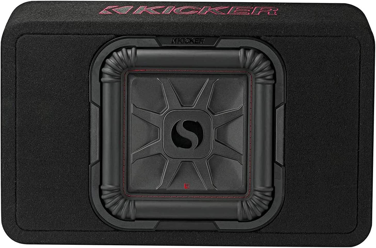 10 Inch 2 Ohm Car Audio Subwoofer Enclosure, Black W259