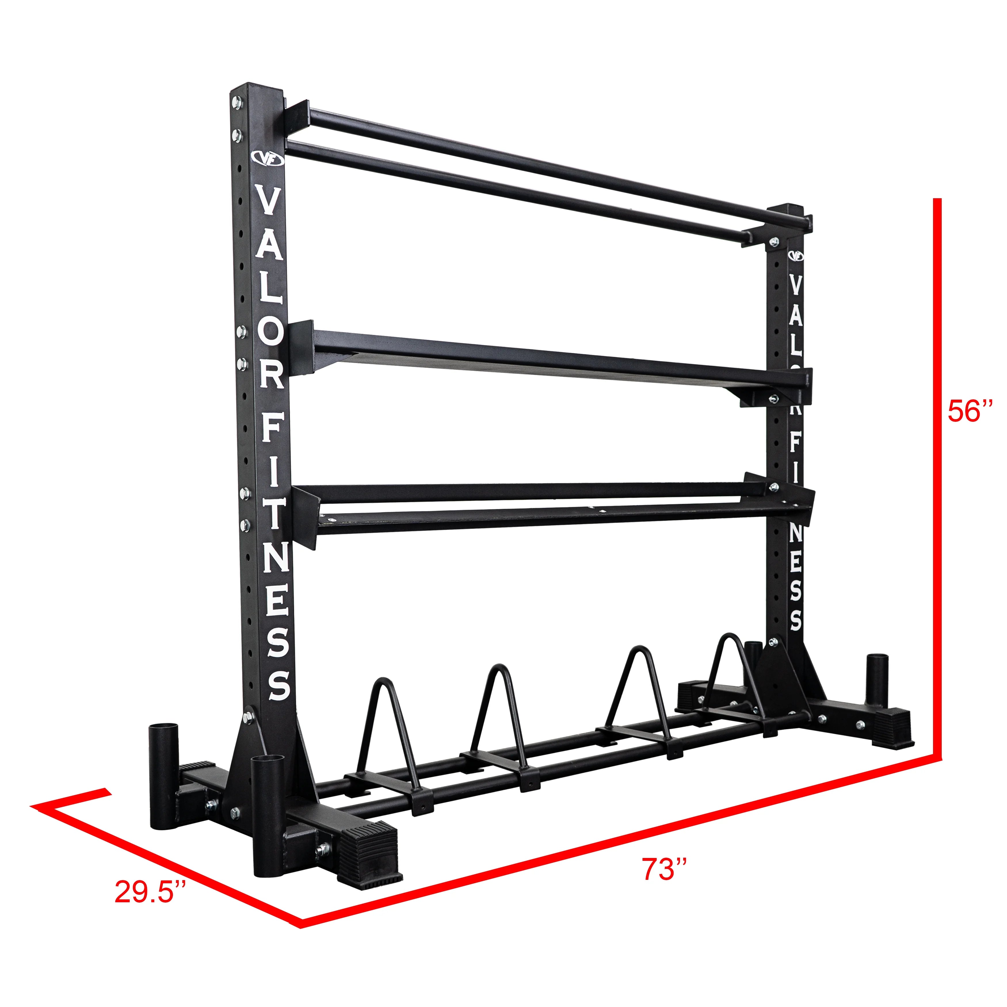 4-Tier Weight Storage Rack Z3990