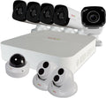 16Ch 4TB HDD IP NVR Video Surveillance System with 12x 4MP Bullet Camera and 4x 4MP Turret Cameras J535441