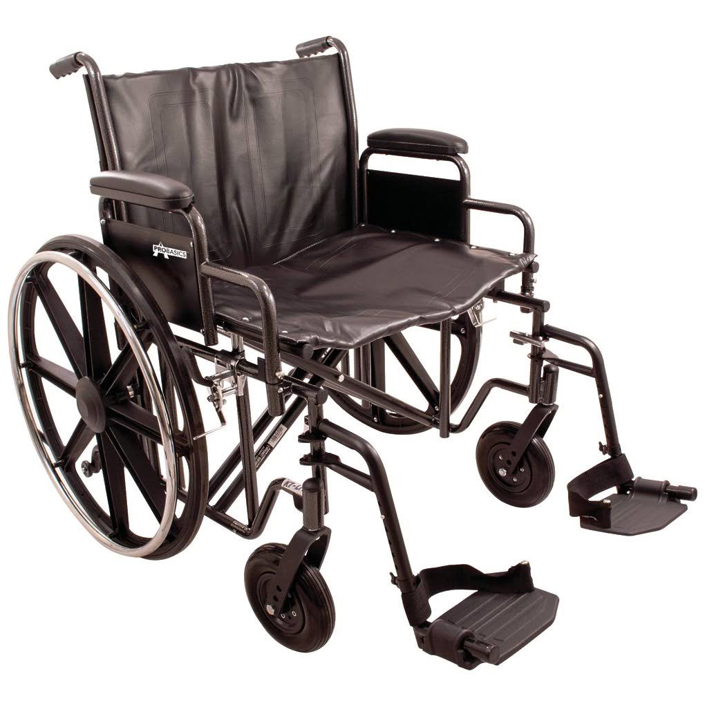 24 x 18 in. Extra Heavy Duty Swing Away Wheelchair X3355