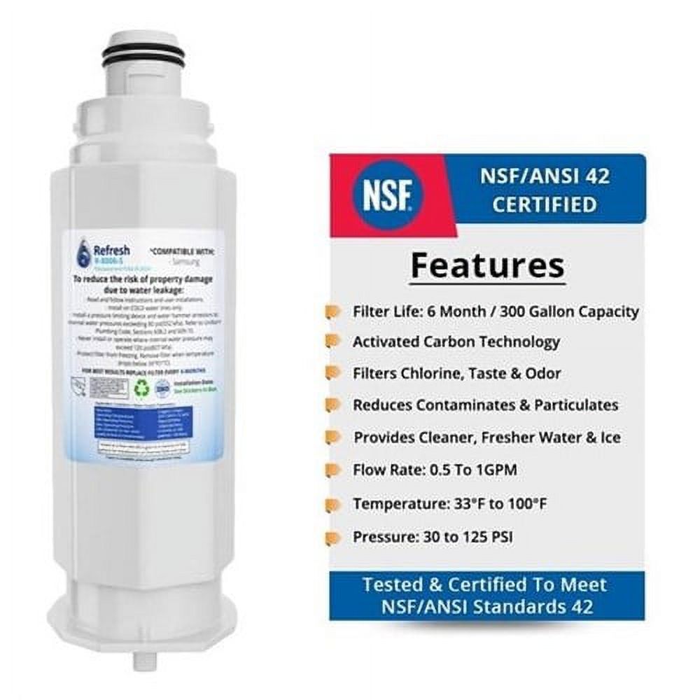 6-Pack Refrigerator Water Filter S57482