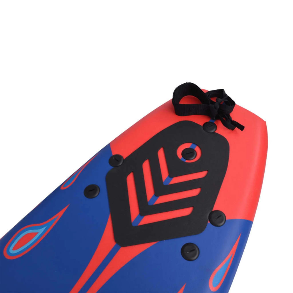 Blue and Red Surfboard D58771