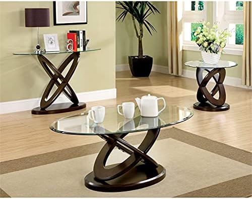 Dark Walnut Wood Console Table W2279