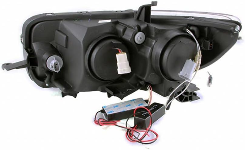 Projector Headlights with Halo Black Q966