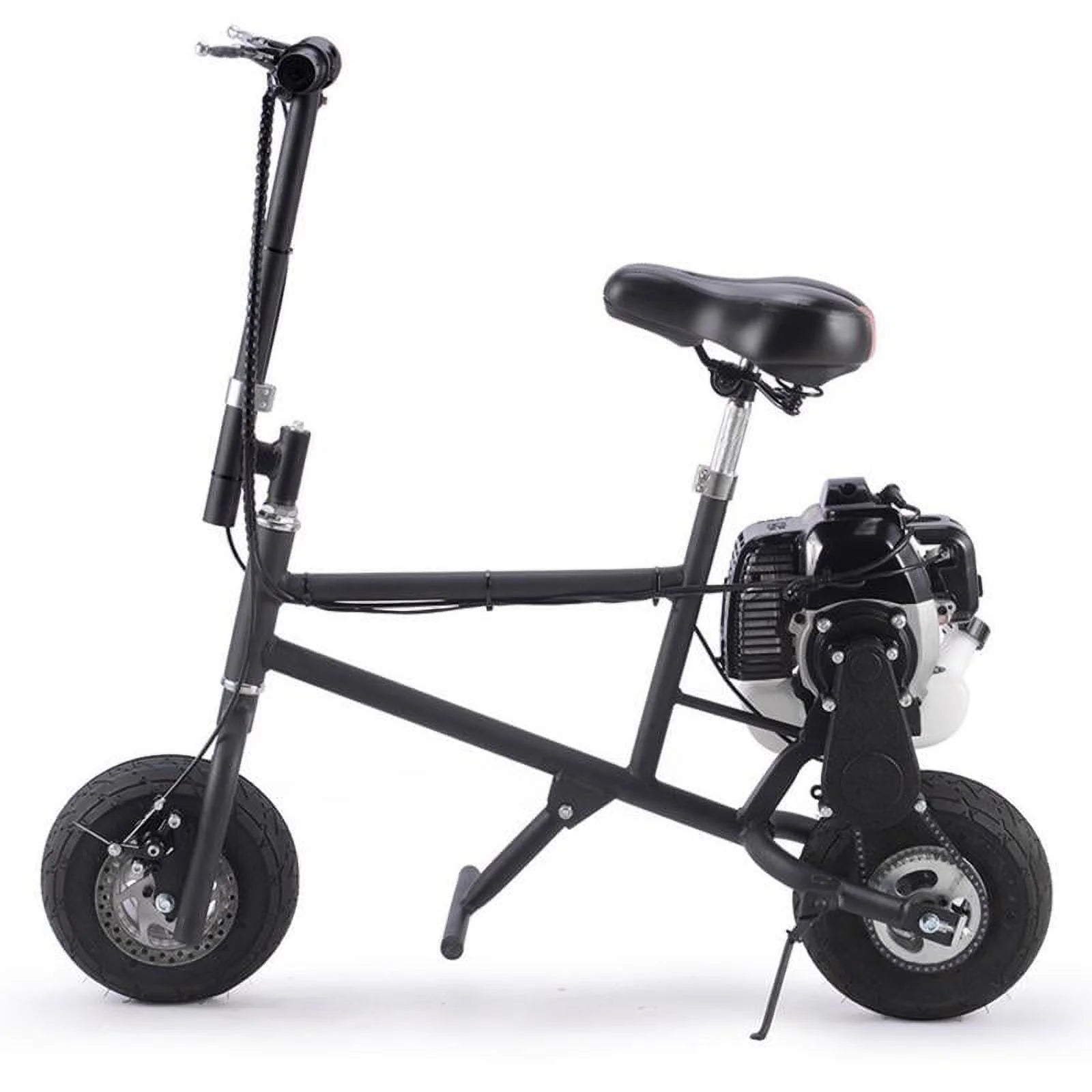 49cc Gas Powered Mini Bike Black X6658