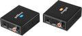 Audio Extender Over CAT5e / CAT6 with Coaxial, Toslink, Analog Audio E9139