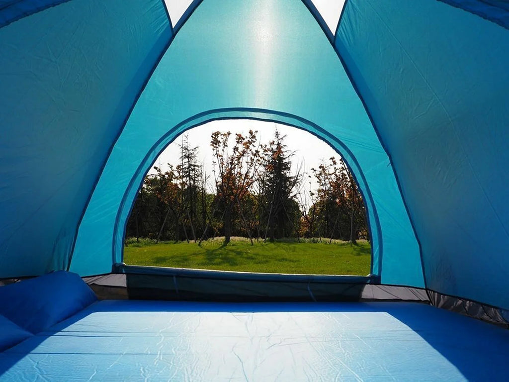 2 Person Instant Pop Up Camping Tent, 78 inch Blue D737610