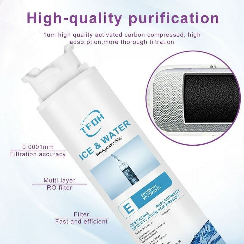 2 PACK Refrigerator Water Filter Replacement O156791