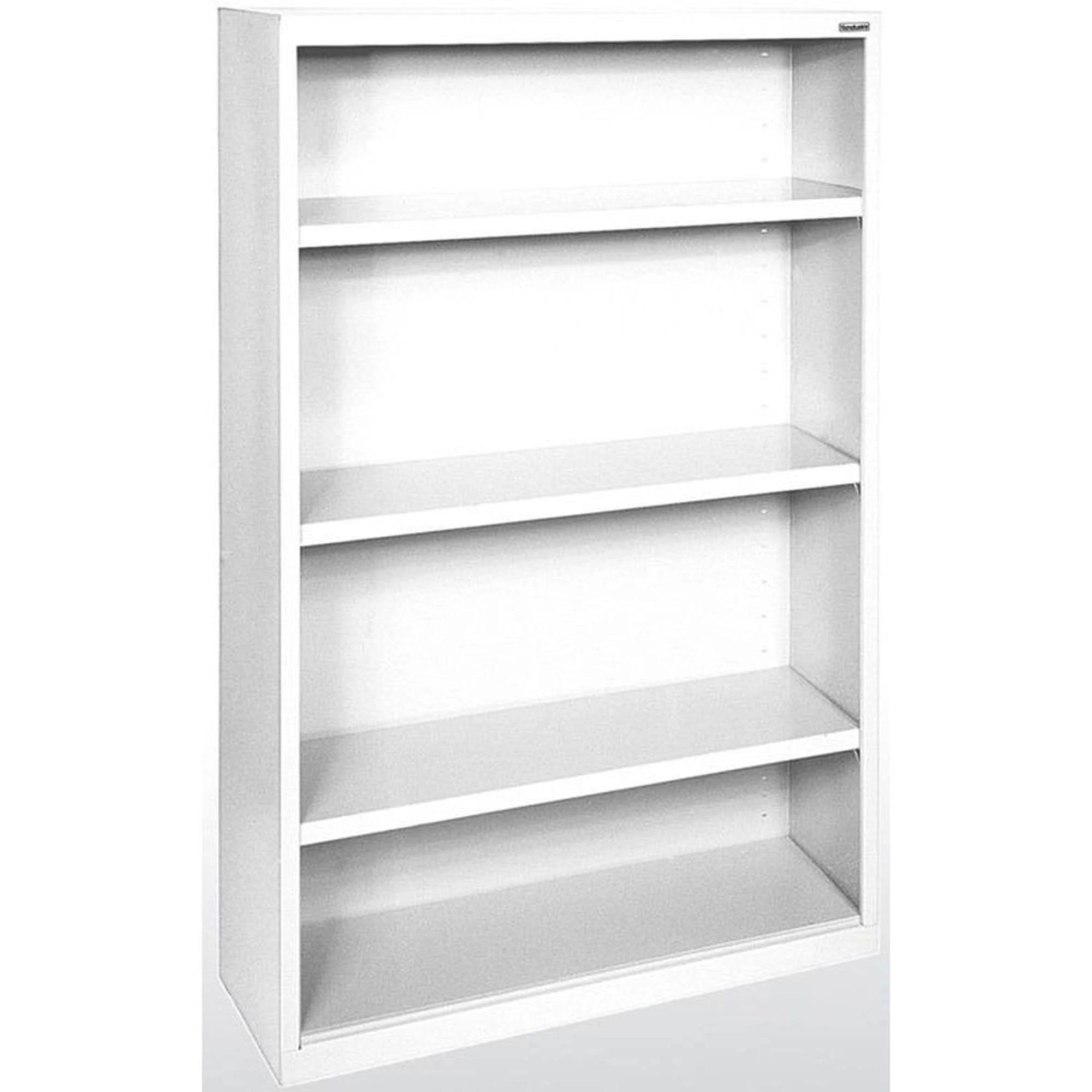 White Standard Bookcase N496