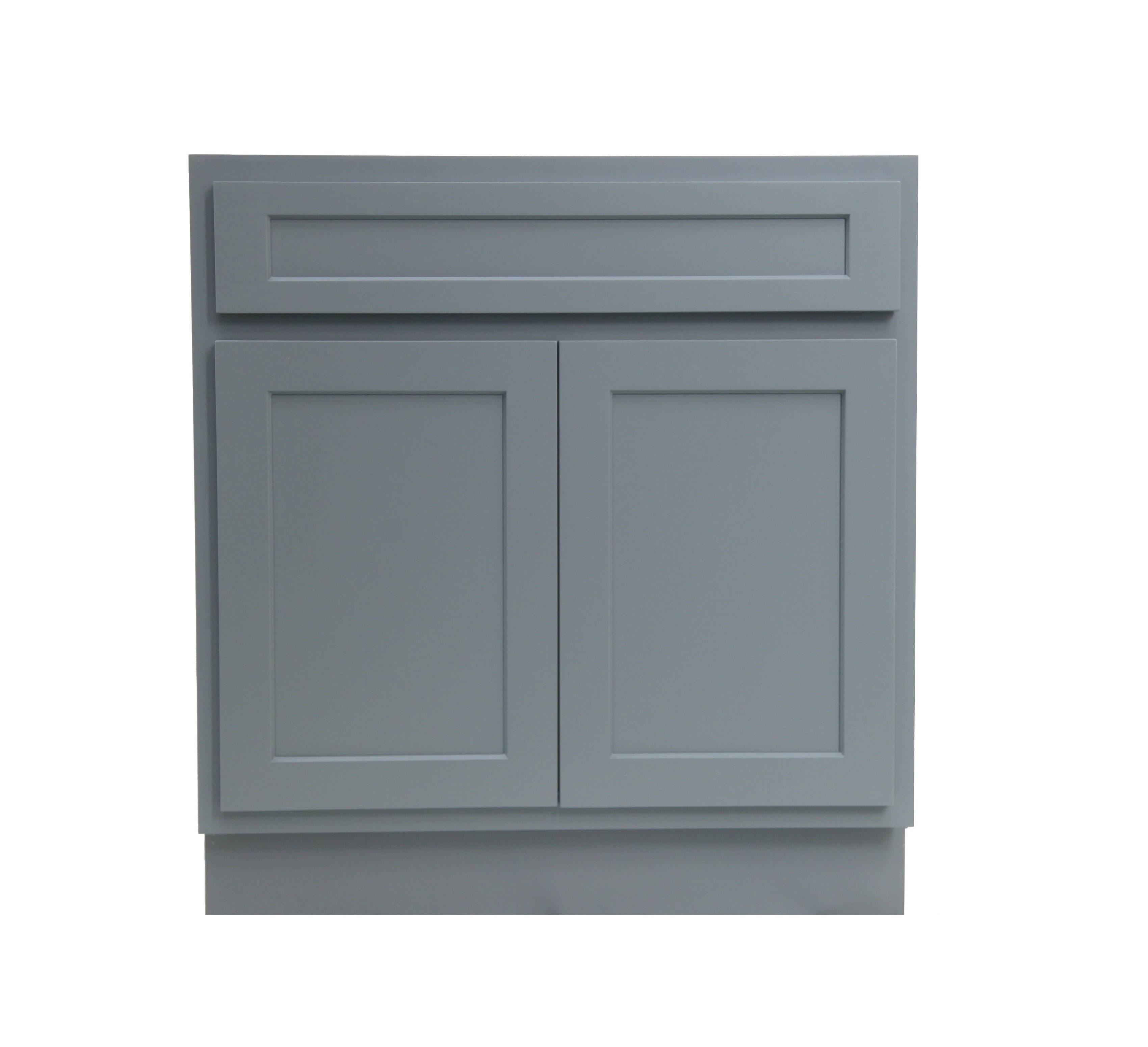 39 inch Vanity Cabinet Grey W3148