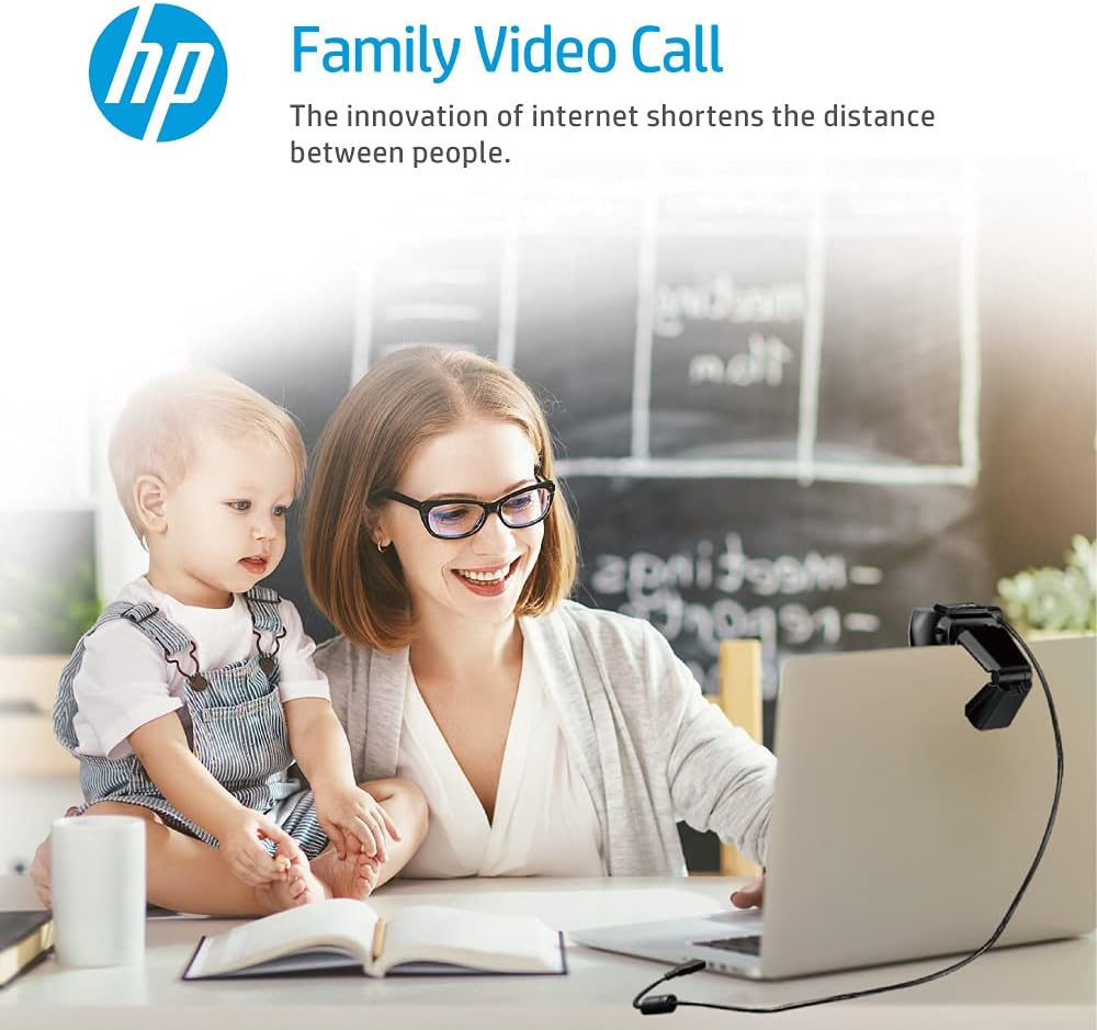 720P HD Webcam with Built-in Microphone Q304877