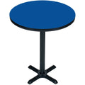 Blue Round Bar Stool Table L19778