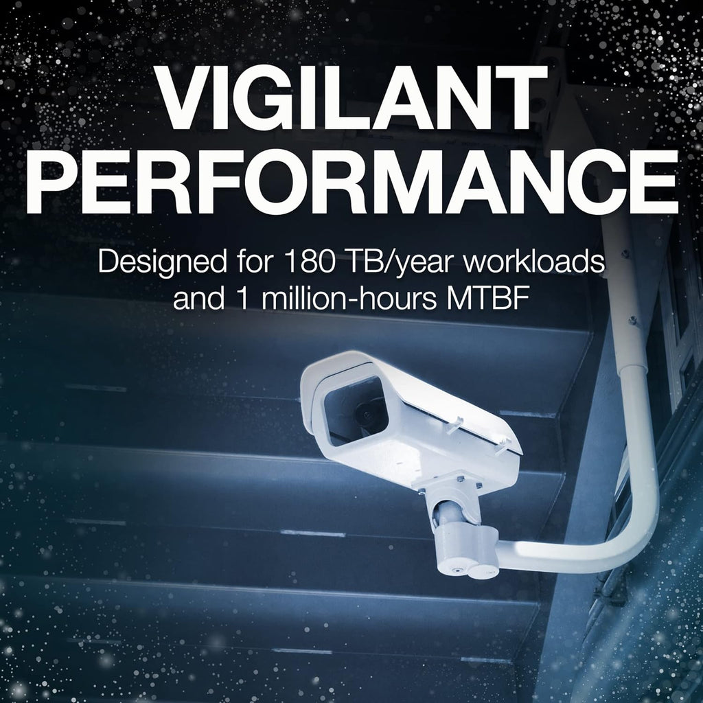 8TB Surveillance Hard Drive SATA 6Gb/s 256MB Cache 3.5-Inch Internal Drive D94232