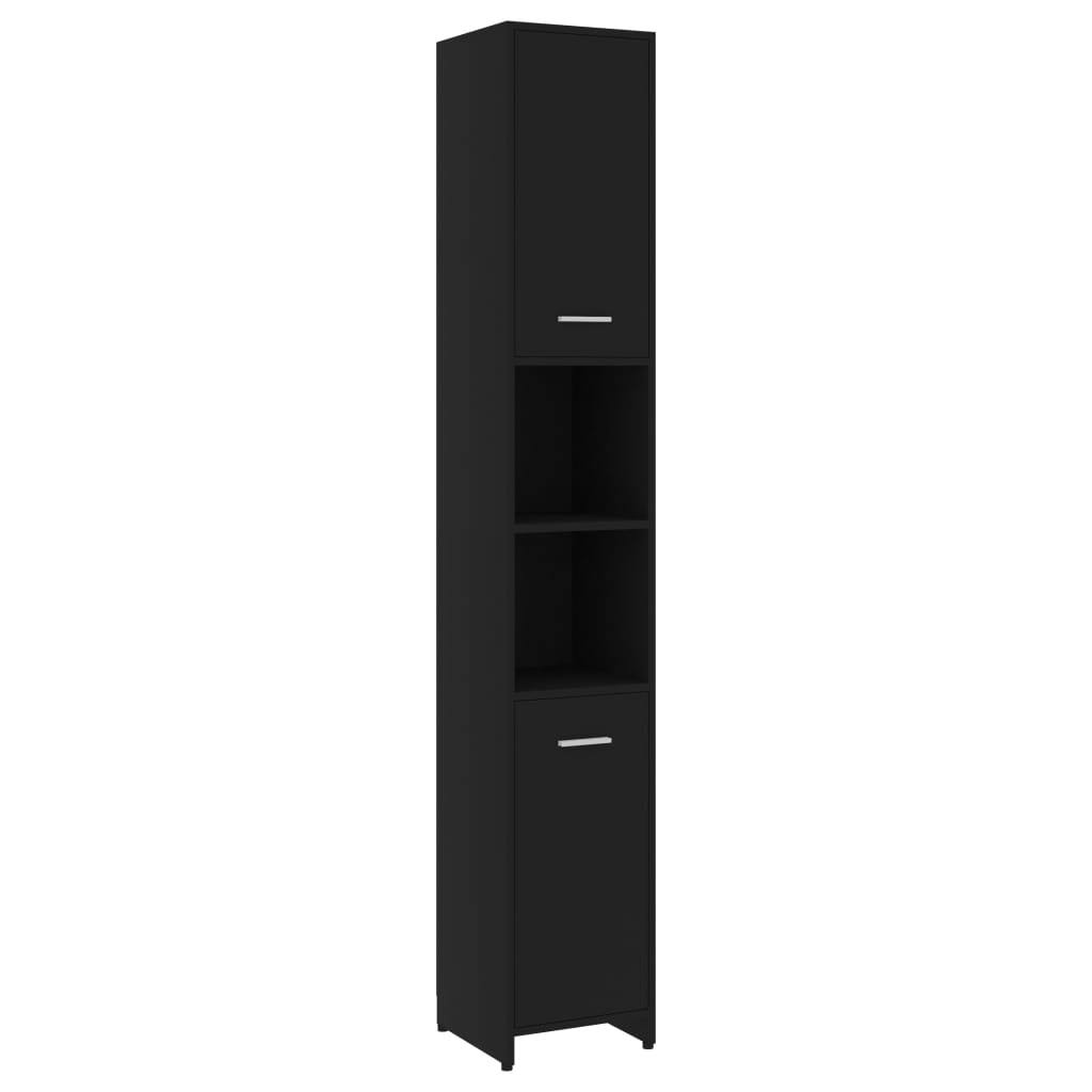 Gray Chipboard Bathroom Cabinet Z776