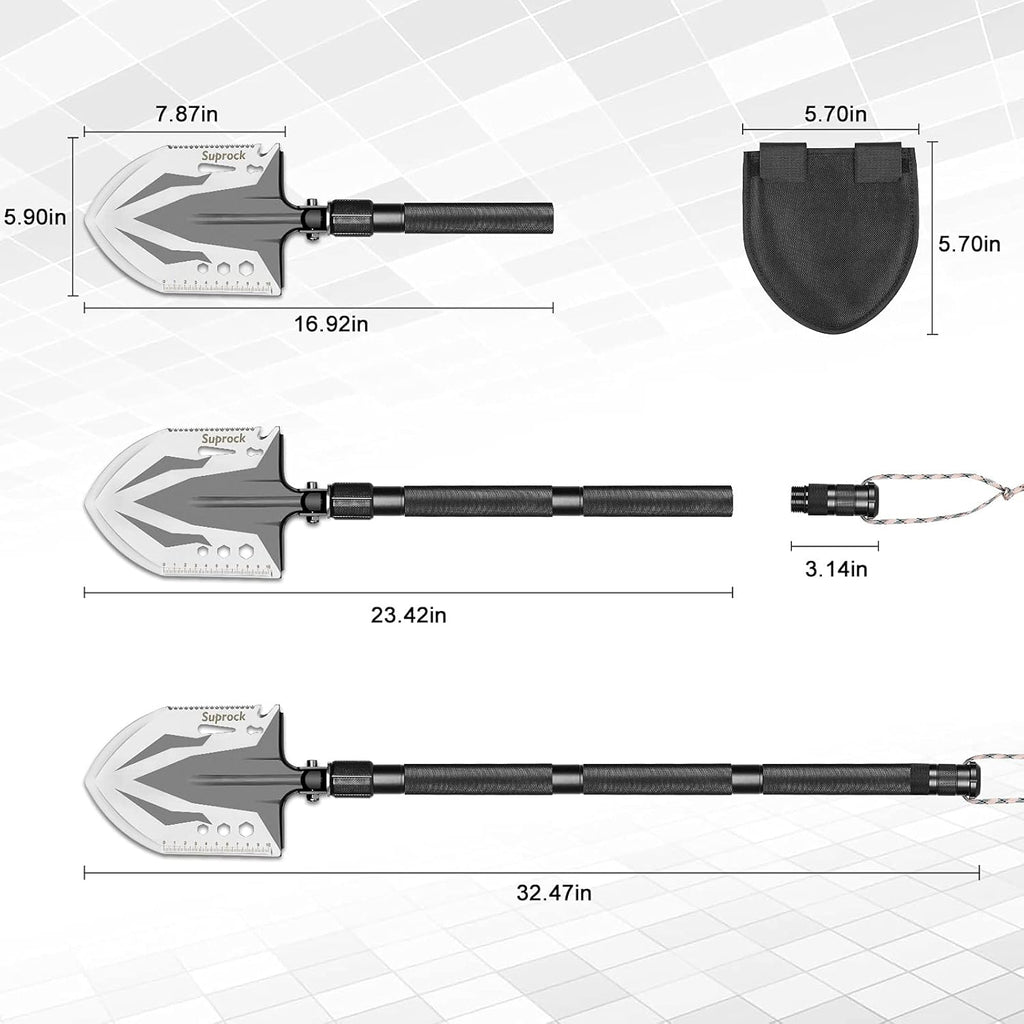 High Carbon Steel Tactical Shovel Z657