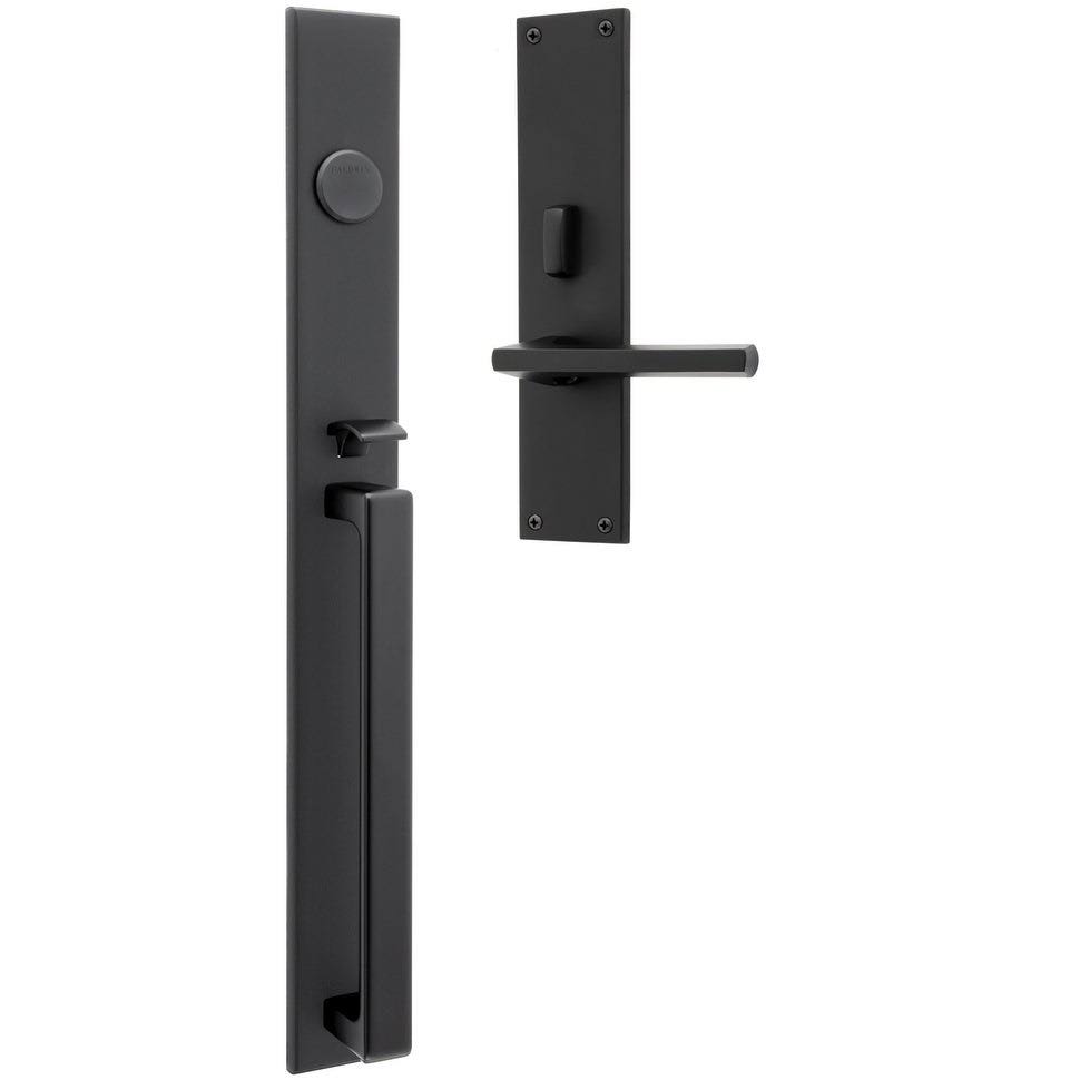 Satin Black Full Dummy Handleset U536