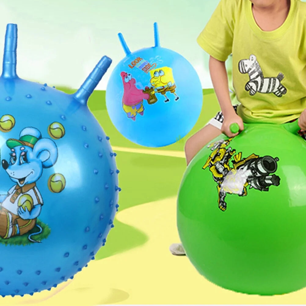 Inflatable Rubber Hopping Ball for Kids J70270
