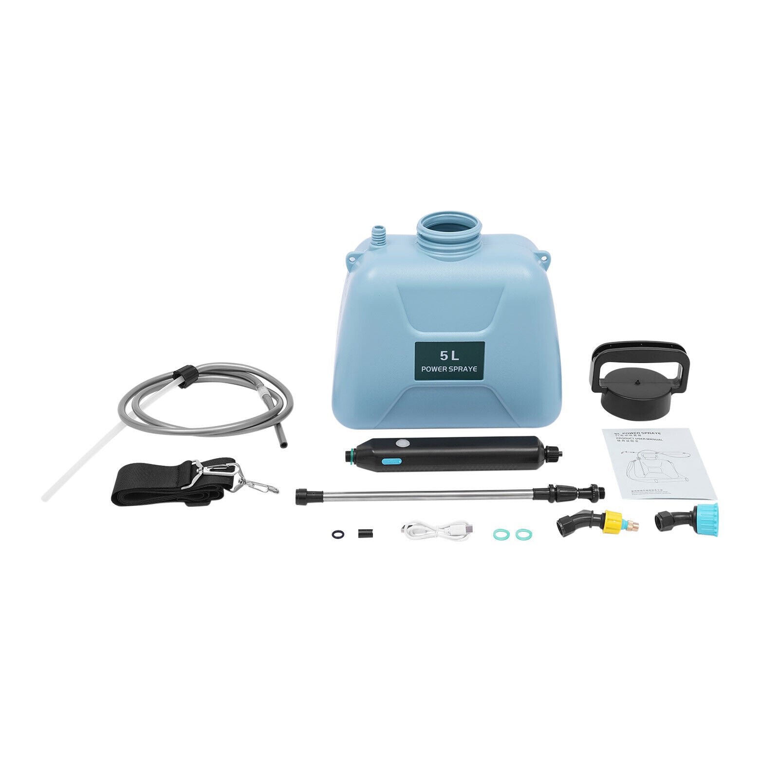 5L Electric Plant Mister Spray Bottle with Adjustable Shoulder Strap R706