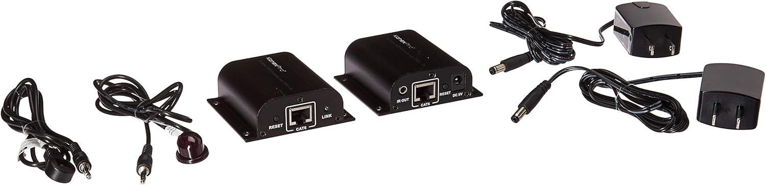 Black HDMI Extender Cat6 Video Converter E803