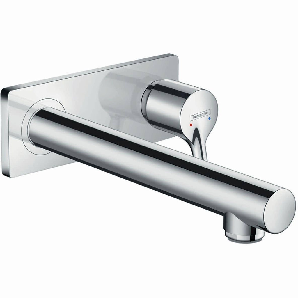 Chrome Wall-Mounted Single-Handle Faucet Trim J80805