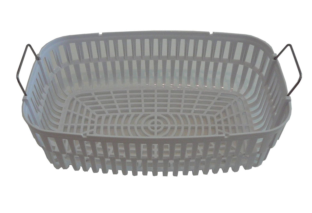 Commercial Ultrasonic Cleaner, 2.5L, White, Plastic Tray, 110V K1330