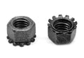 5/16-18 Coarse Thread Keps Nut with External Tooth Lockwasher Low Carbon Steel Black Oxide A444