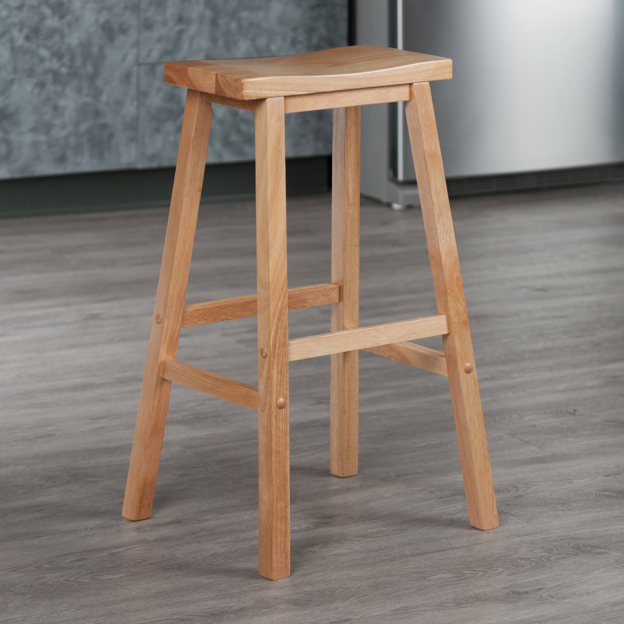Beige Saddle Seat Stool Y18494