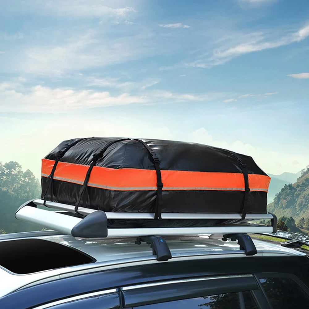 15 Cubic Feet Waterproof Roof Cargo Carrier Bag I8446
