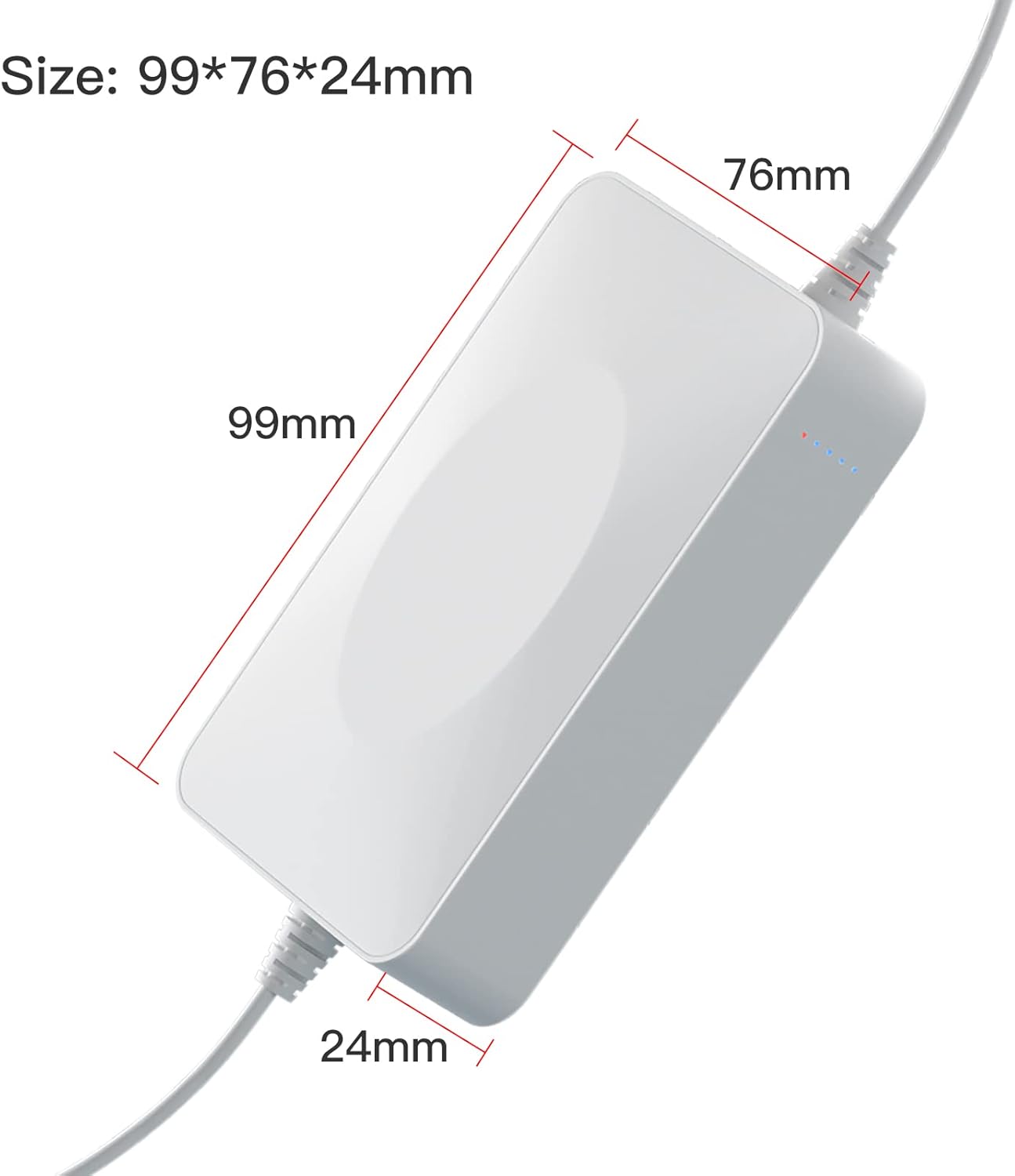 Rechargeable UPS Battery Backup 15000mAh DC 12V Router UPS with 2 A Charger G26680