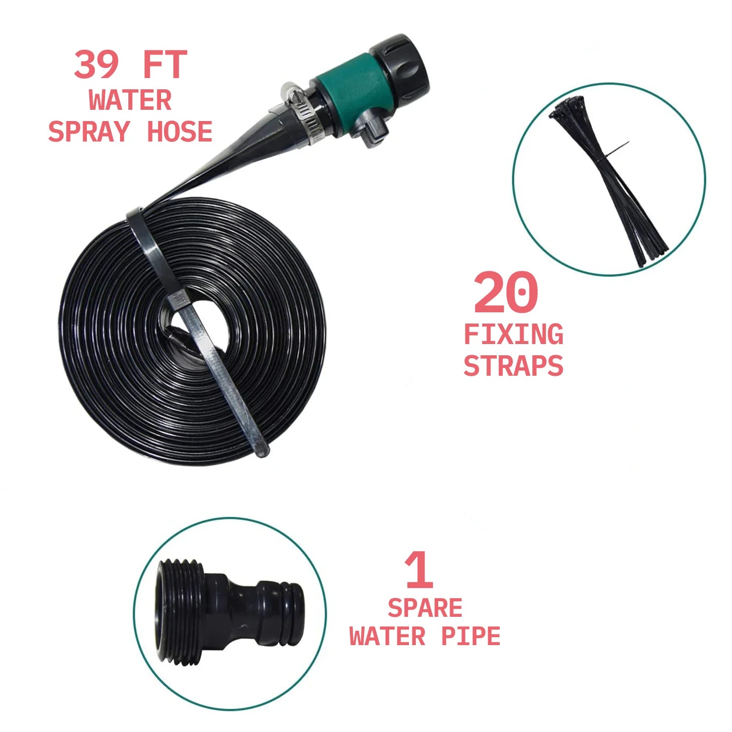 39 ft Trampoline Water Sprinkler O347