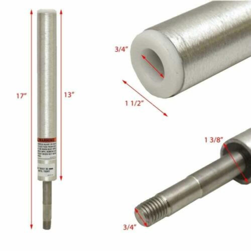 Boat Seat Post with Threaded Pin E194