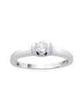 10K Gold Diamond Solitaire Engagement Ring R4772