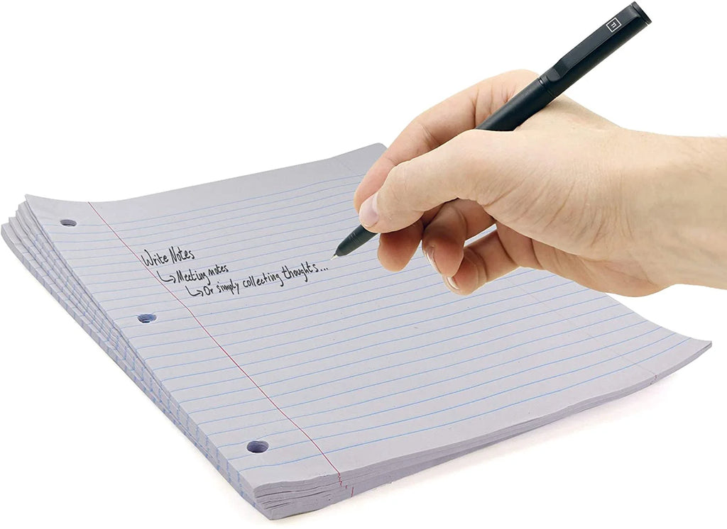 Wide Ruled Filler Paper 10.5" x 8", 150 Sheets Per Pack, Pack of 2 P3737