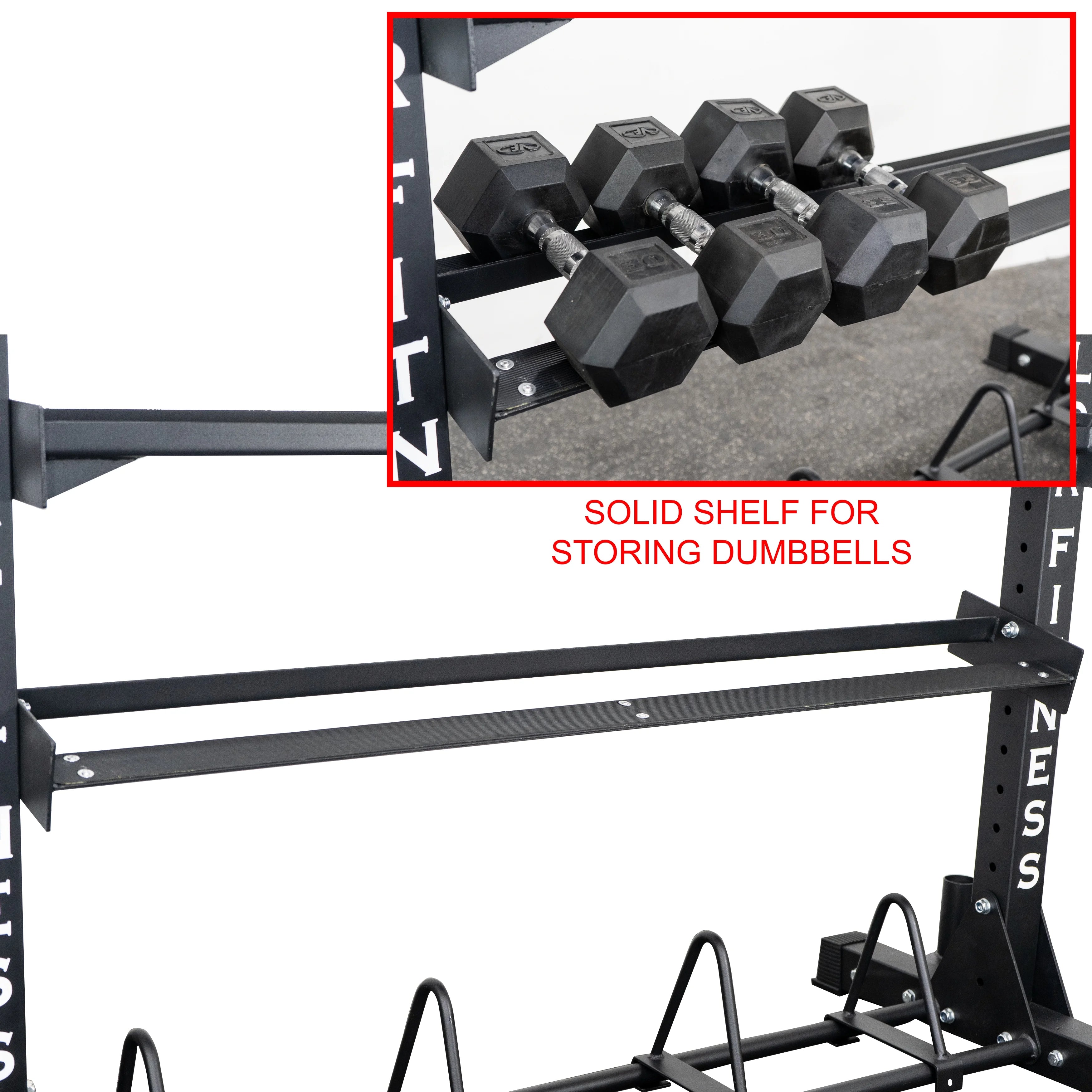 4-Tier Weight Storage Rack Z3990