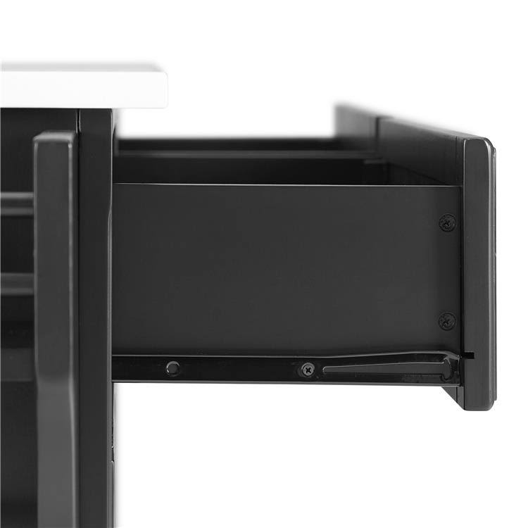 Black Granite Top Kitchen Cart S911