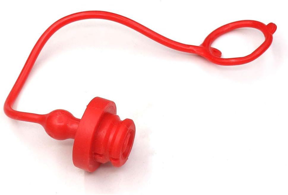 Red Hydraulic Quick Disconnects Dust Cap T47363