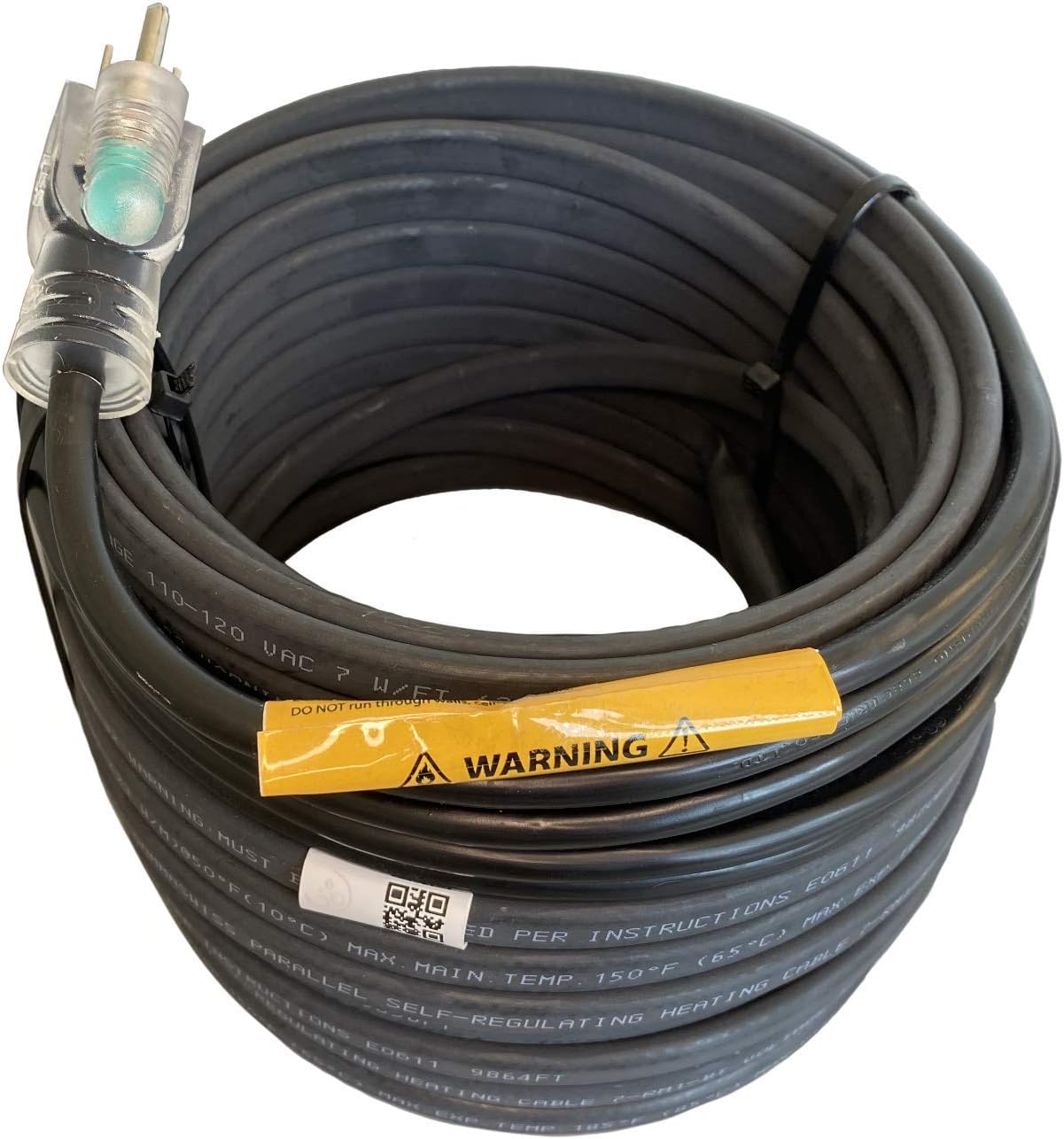12-Feet 120V Self-Regulating Heating Cable C3410