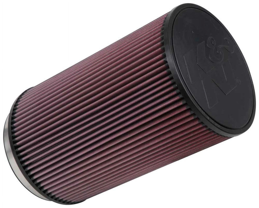Universal Clamp-On Air Filter, 6 In Flange Diameter, 12 In Height, Round U4198