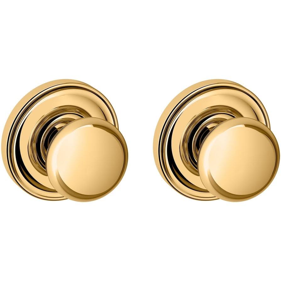 Polished Brass Passage Set Knob L434709