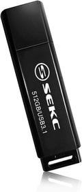 512GB USB3.1 Flash Drive Black Pack of 2 P88794