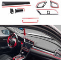 Carbon Fibre ABS Air Conditioning Outlet and Panel Instrument Panel Pack of 2 K817098