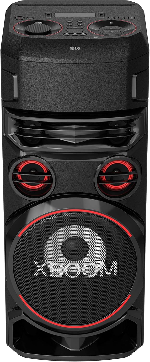 Bluetooth Audio System with LED Party Lighting and Karaoke Z534408