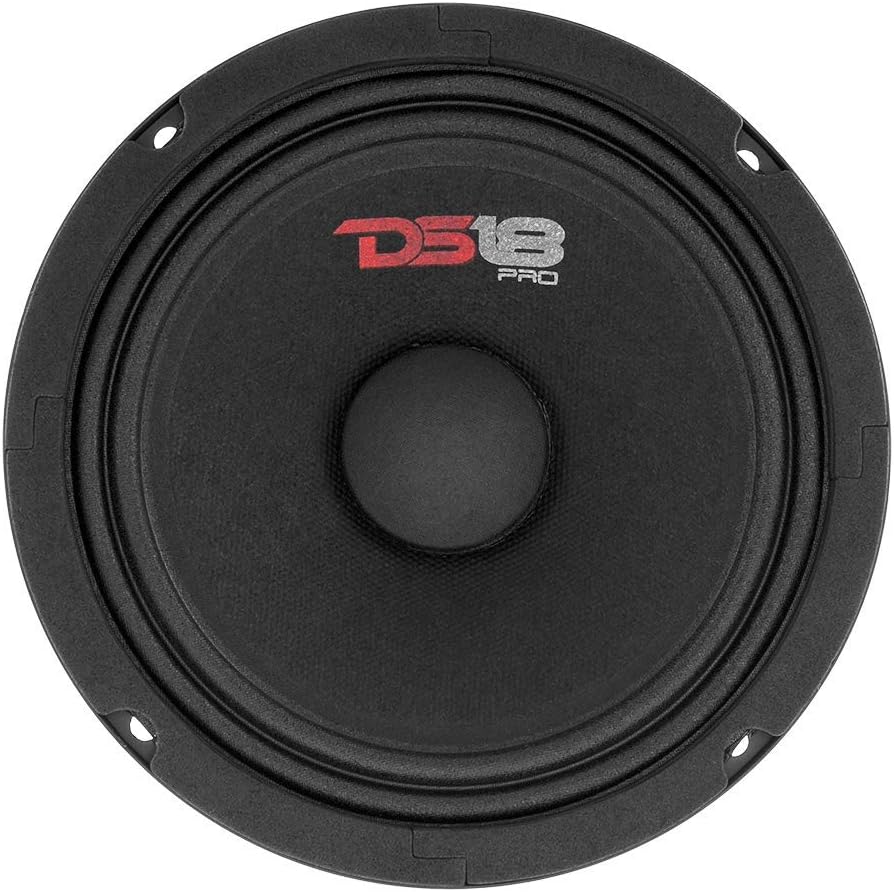 6.5" Midrange Sealed Back Car Door Speakers, 380W Max, 90W RMS, 8 Ohms, Pack of 2 E67530