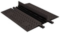 Polyurethane 2 Channel Low Profile Cable Protector with ADA Compliant Ramp A412