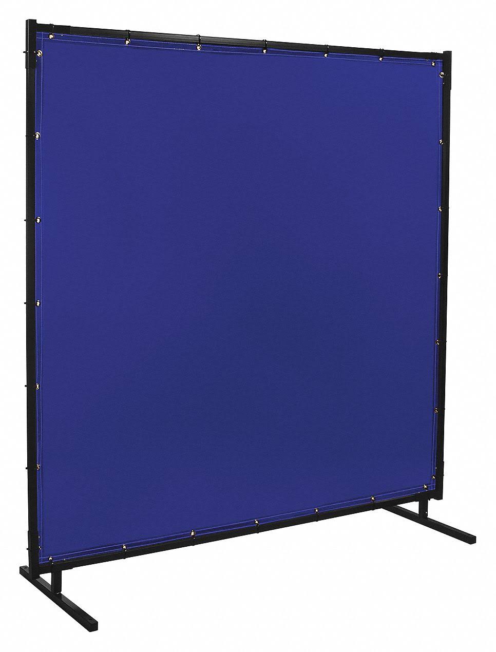 Blue Transparent Welding Screen C773
