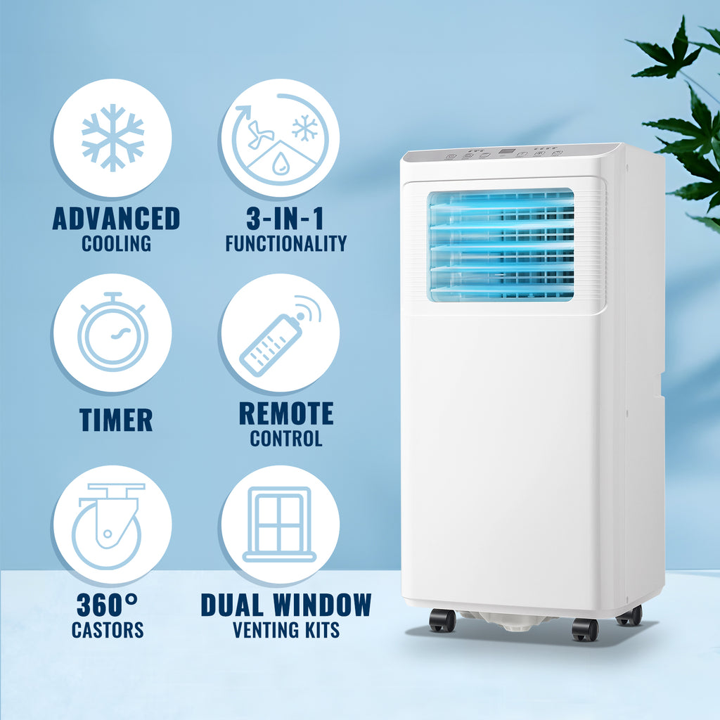 White 8000 Btu Portable Air Conditioner B74201