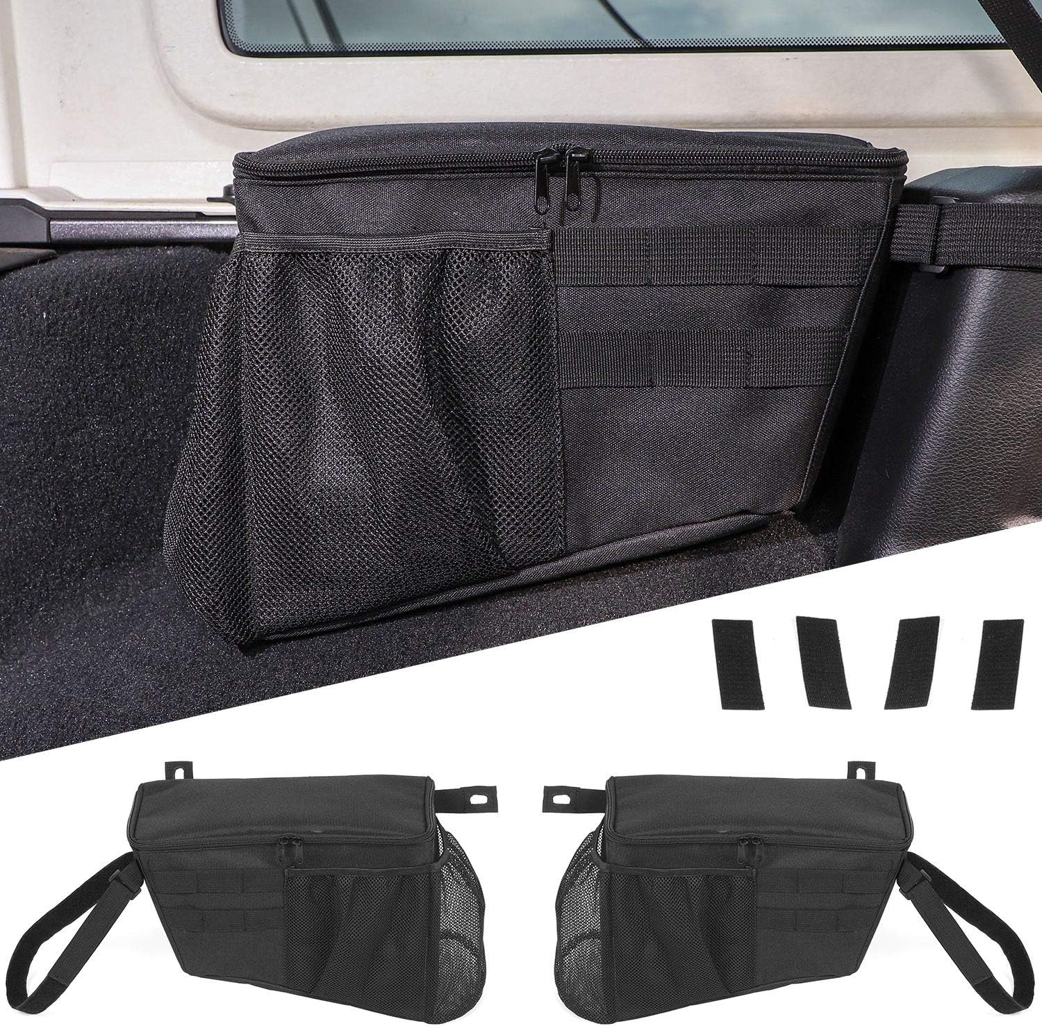 Car Trunk Organizer, Cargo Organizer Side Storage Bag H49741