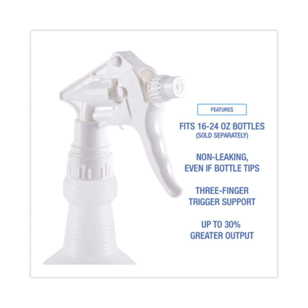 White Polypropylene Trigger Sprayer, Pack Of 24 W1957